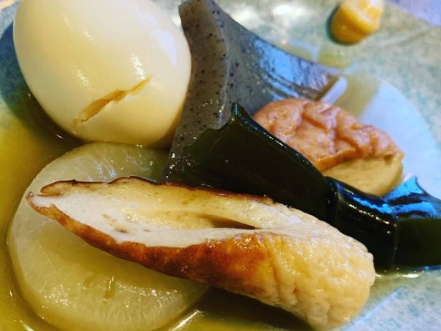 「王道おでん🍢ありた鶏の鶏ハム◎」